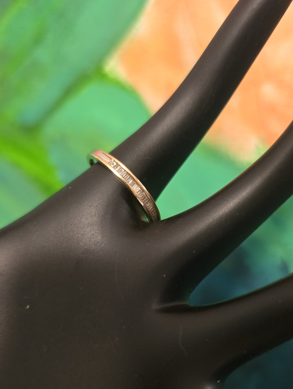 Classic Baguette Diamond Band
